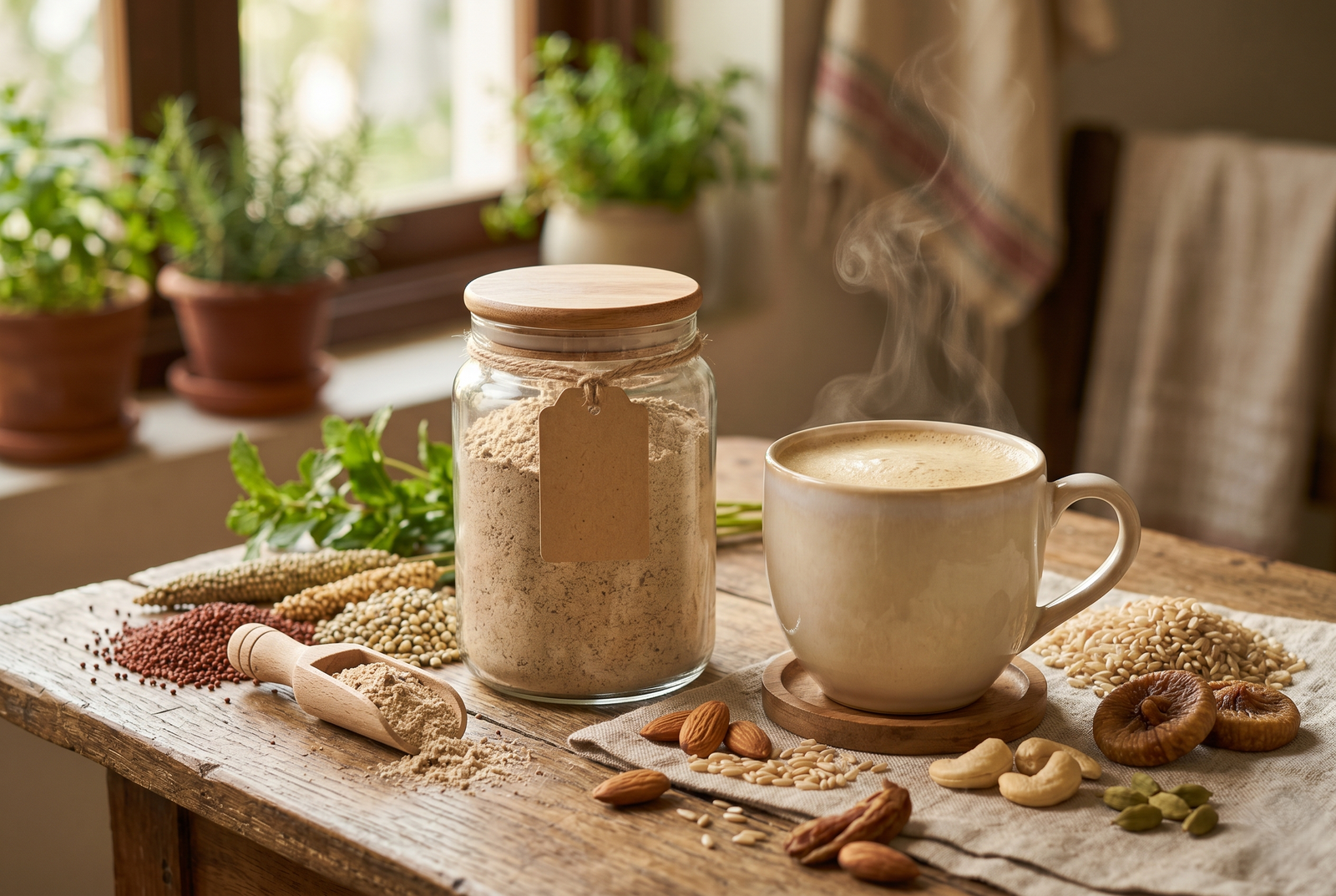 Jeevansakthi Health Mix homemade nutrition powder